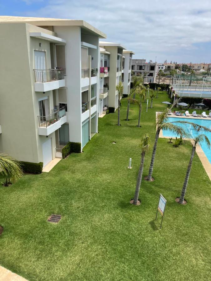 Bel Appartement Pied Sur Mer Vue Imprenable Sur Piscine Et Jardins Sidi Rahal  Exterior foto