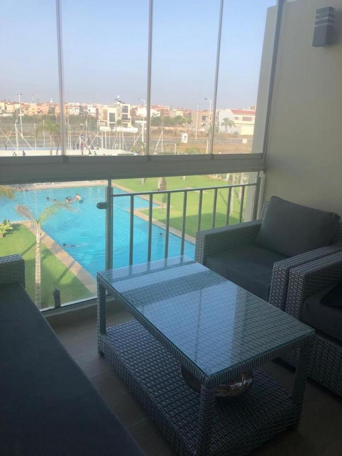 Bel Appartement Pied Sur Mer Vue Imprenable Sur Piscine Et Jardins Sidi Rahal  Exterior foto